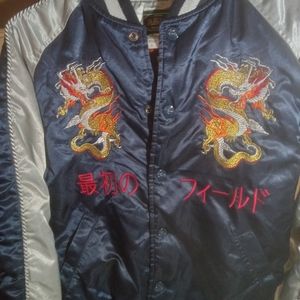 Stall & Dean Bomber Jacket Chunichi Dragons Size L